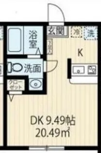 ラフィーネ上大岡IIB棟【1階】の間取り