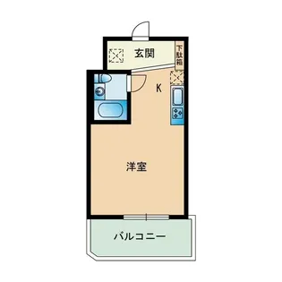 マーブル住吉【7階】の間取り