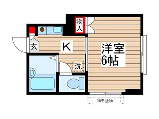ウィズ国分寺【1階】の間取り