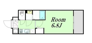 エスリード新福島【3階】の間取り