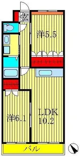 プレザンスおおたかの森【3階】の間取り