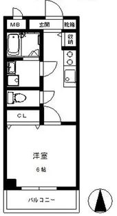 KEYAKI【4階】の間取り