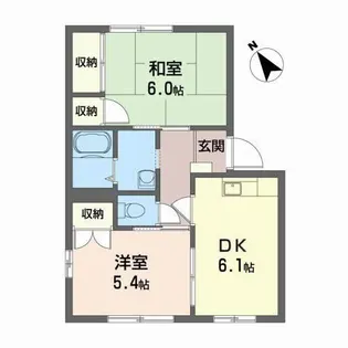 ハウス103【1階】の間取り