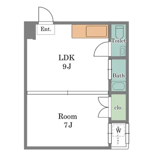 ハイム塩澤【2階】の間取り