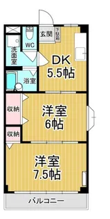 セントラルハイツ【2階】の間取り
