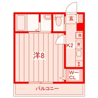 Villege磯子I【1階】の間取り