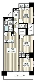 アーリアシティ川崎【11階】の間取り