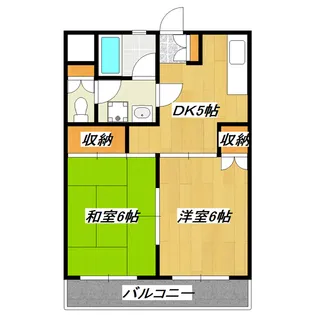 シティマンション【3階】の間取り