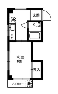 真原第二ビル【3階】の間取り