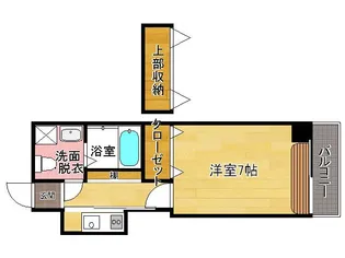 エステートモア 大橋CLIO【9階】の間取り