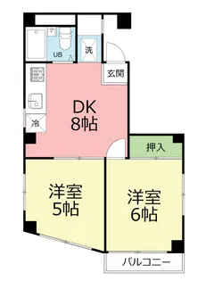 キャッスル笠間III【3階】の間取り