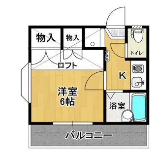 グリーンリーブス【2階】の間取り