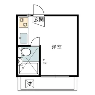 ベルビュー磯子【1階】の間取り