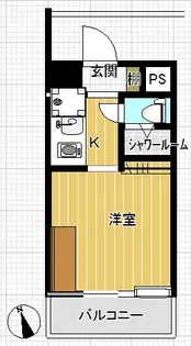スカイコート明大前第二【8階】の間取り