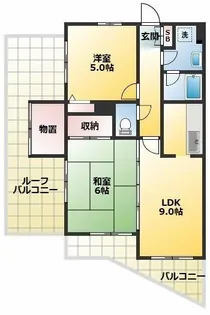 クレール山本【3階】の間取り