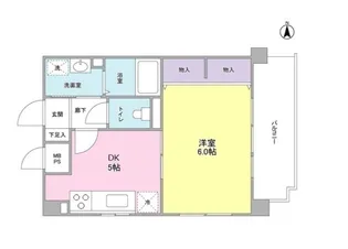 エトワール【1階】の間取り