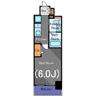 エステムプラザ芝公園【3階】の間取り
