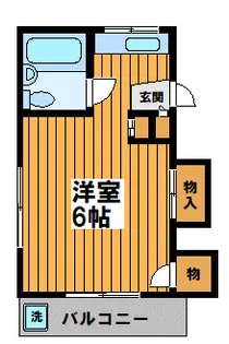 ハイツ藤【2階】の間取り