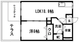 メイクリマールA【1階】の間取り
