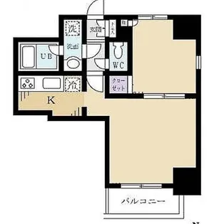 メゾン・ド・ヴィレ日本橋浜町【11階】の間取り