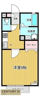 エクセレントC【2階】の間取り