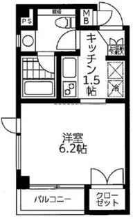 クラッセコート【2階】の間取り