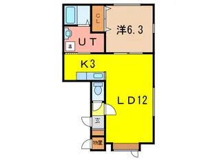 RoanneI【2階】の間取り