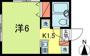 シャトートロピカルI【2階】の間取り