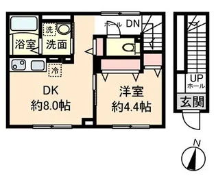 Ferbist大森【2階】の間取り