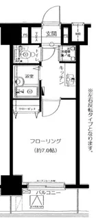 メインステージ茅場町【4階】の間取り
