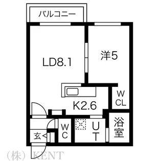 Mulberry Field 宮の沢2・1【4階】の間取り