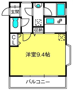セレス大宮【2階】の間取り