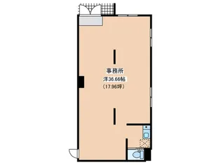 イージスワン【1階】の間取り