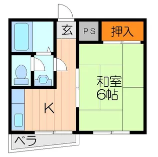 シャトーレジデントパートIII【1階】の間取り