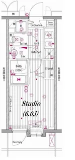 グランド・ガーラ横濱元町【10階】の間取り