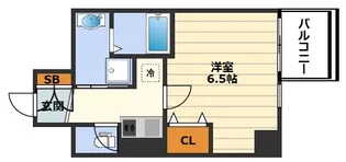 コンフォリア・リヴ南森町II【2階】の間取り