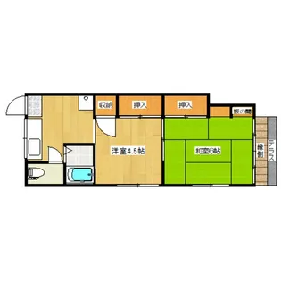 花月荘【1階】の間取り