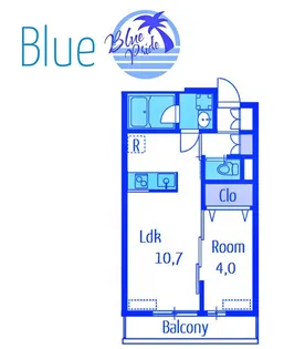レミオ五番館【1階】の間取り
