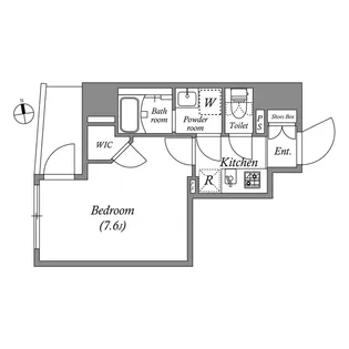 ルネサンスコート中野【6階】の間取り