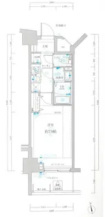 Rising place桜木町三番館【2階】の間取り