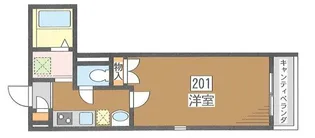 TA NYA【2階】の間取り