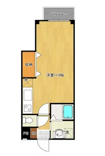 コレ―ジュ【3階】の間取り