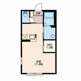 プルミエール【1階】の間取り