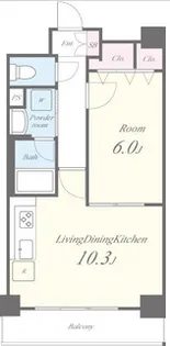 ヌーヴォトルチェ【1階】の間取り