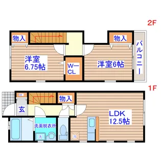 アムールIの間取り