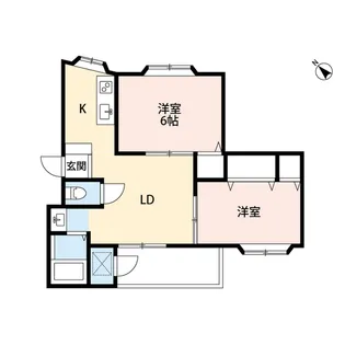 マノアールA【2階】の間取り