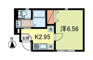 サットンプレイス・キーファ【1階】の間取り