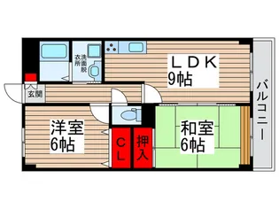 メゾン・ド・ソランジュ【3階】の間取り