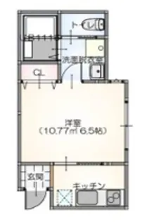 リープラス三木駅前【1階】の間取り