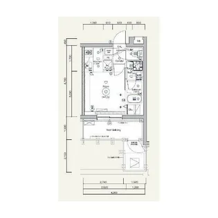 SYFORME TOGOSHIーKOENII【5階】の間取り